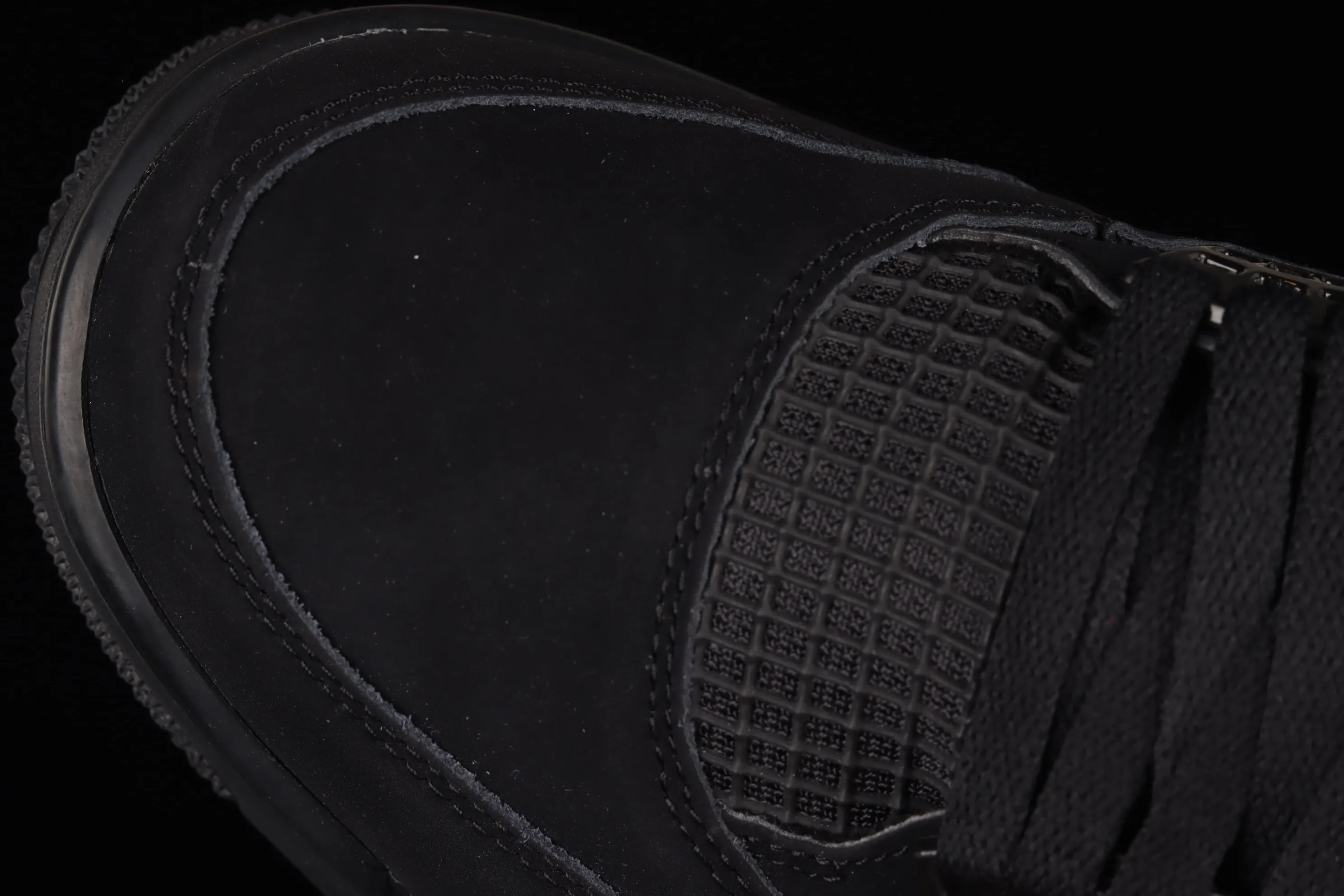 All categories Air Jordan Jordan series basketball shoes Air Jordan 4 foreign trade version Air Jordan 4 Retro "Black Cat" AJ4 Joe 4 Black Cat First layer frosted CU1110-010